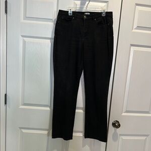 Basic Editions Black Straight Leg Jeans